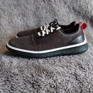 Cole Haan Men’s Size 9 Knit Sneakers Gray Casual Lace-Up Shoes